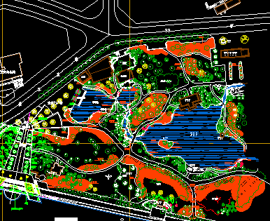 某公園及兒童公園規(guī)劃設(shè)計圖紙 免費下載與園林綠化施工指南